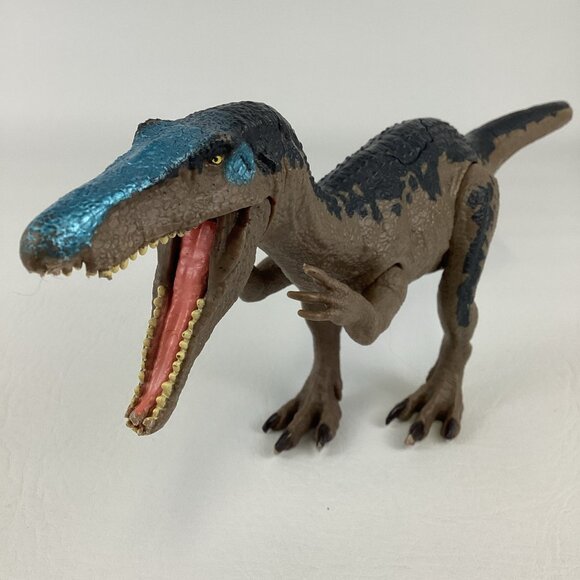 Jurassic World Roarivores Baryonyx Dinosaur 12" Figure Sound Effects Mattel 2017 - Picture 2 of 8